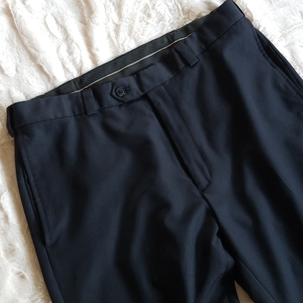 Men's Navy Blue Dress Pants